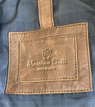 Chaqueta de piel Massimo Dutti