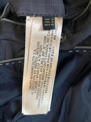 Chaqueta de piel Massimo Dutti