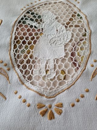 Toalla vintage o Estor para barra con pinzas