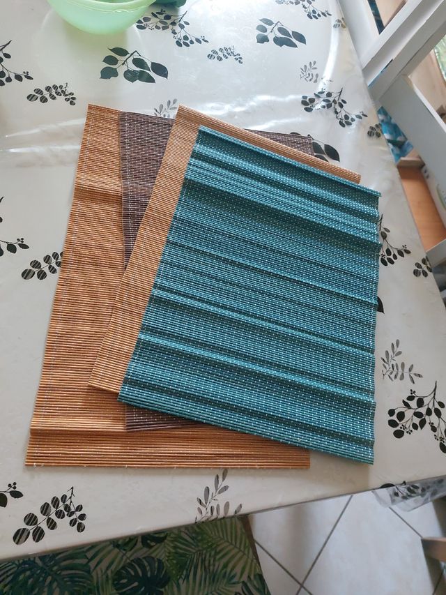 set 4 tovagliette all'americana