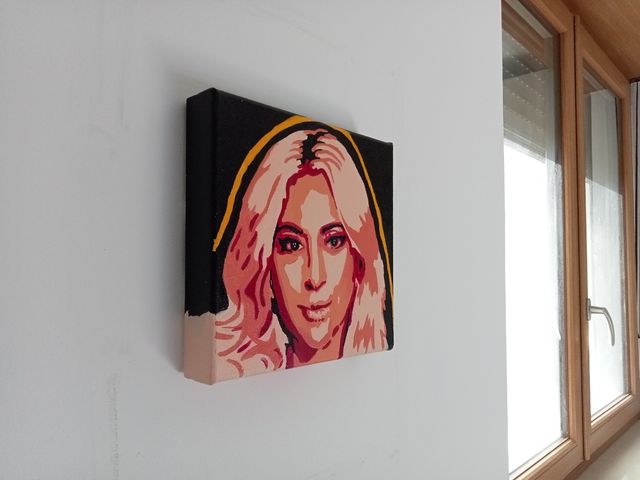 Lady Gaga - Popart portrait