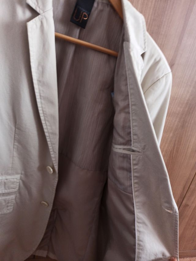 Americana Hombre Beige Springfield talla M