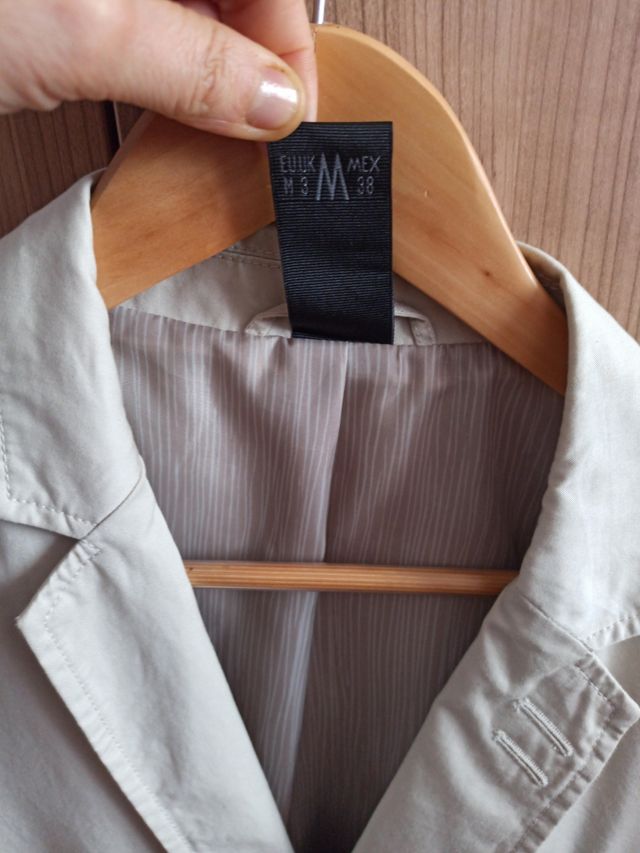 Americana Hombre Beige Springfield talla M