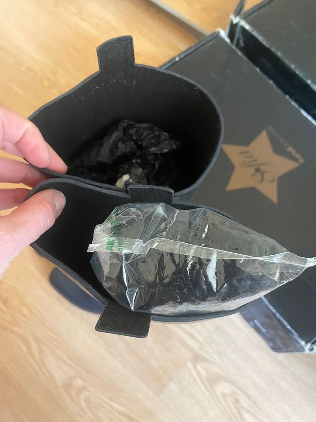 Botas agua tacón azul marino KARTELL