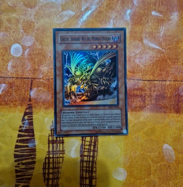 Goldd, SignoreWu Del Mondo Oscuro Carta YuGiOh! seconda mano per 13