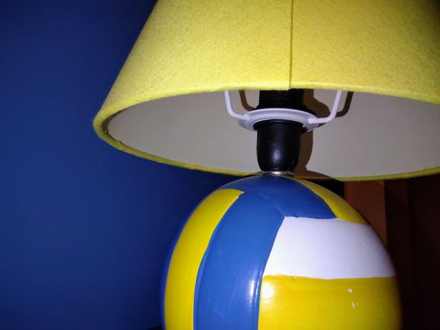 lampada da comodino pallavolo volley