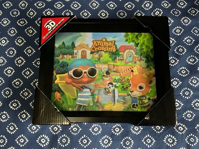 Pack Cuadros 3D zelda botw y animal crossing