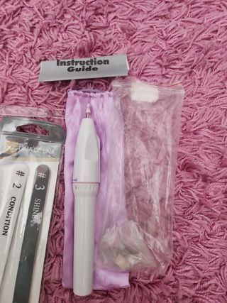 lote para arreglo de extencion de uñas