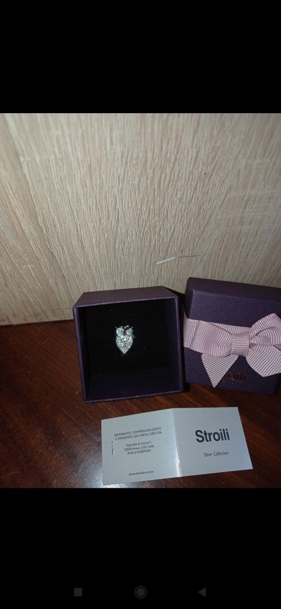 ciondolo gufetto in argento