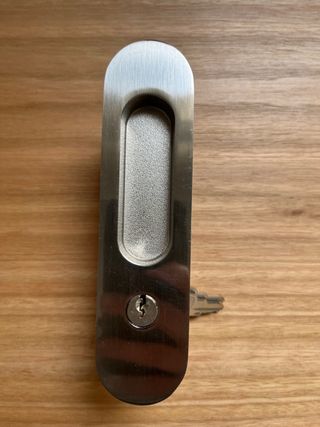 Cerradura para puerta corredera