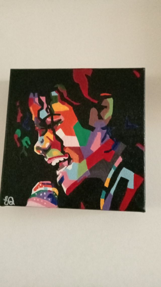 M. Jackson Popart portrait