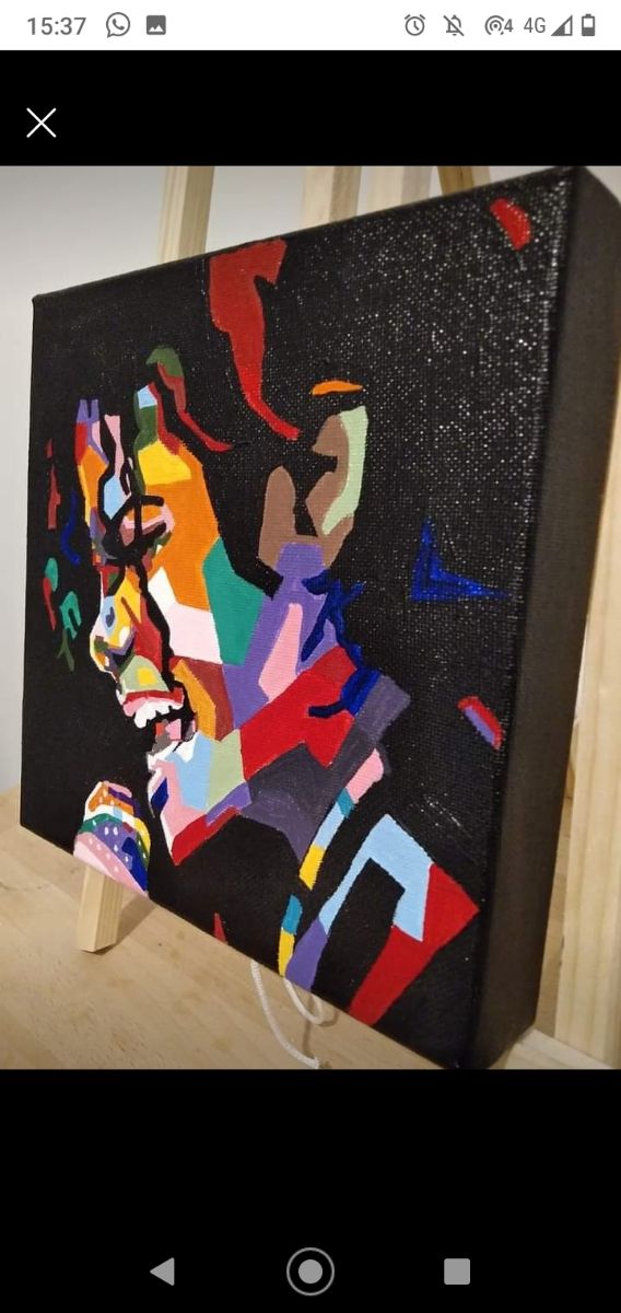 M. Jackson Popart portrait