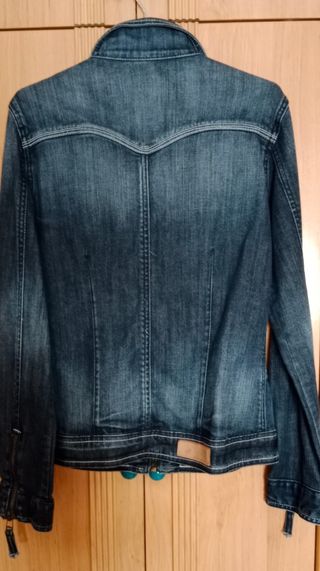 Cazadora vaquera talla L mujer