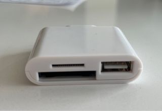 Adaptador de iPad iPod a usb, SD y compact flash