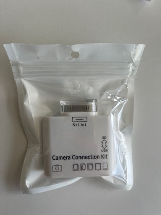 Adaptador de iPad iPod a usb, SD y compact flash