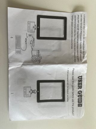 Adaptador de iPad iPod a usb, SD y compact flash