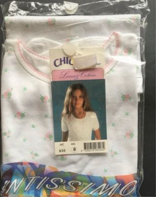 T-shirt intima tg 14/16 anni bambina Chicco