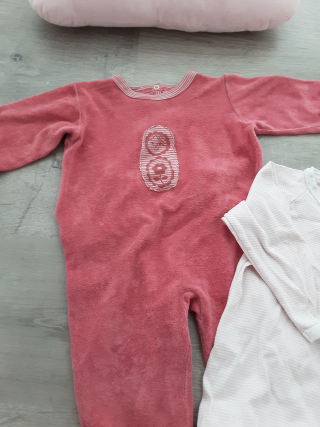 Pack 2 pijamas bebé Petit Bateau Talla 24 meses