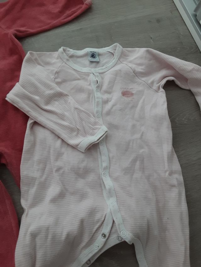 Pack 2 pijamas bebé Petit Bateau Talla 24 meses