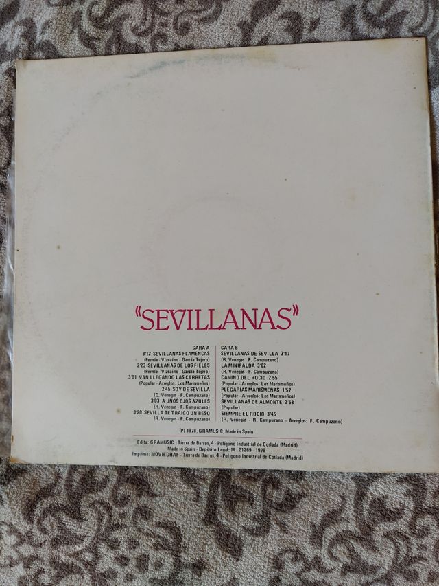 5 LPs de Sevillanas