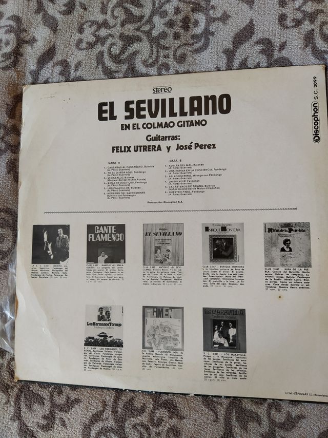 5 LPs de Sevillanas