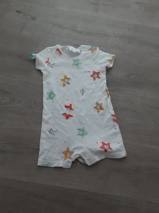 Pijama bebé verano Zara T. 18-24 meses.