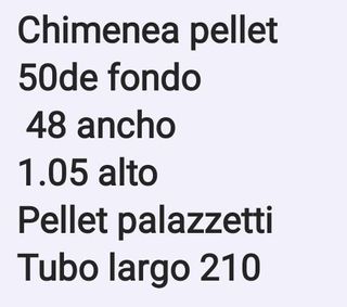 Chimenea pellet