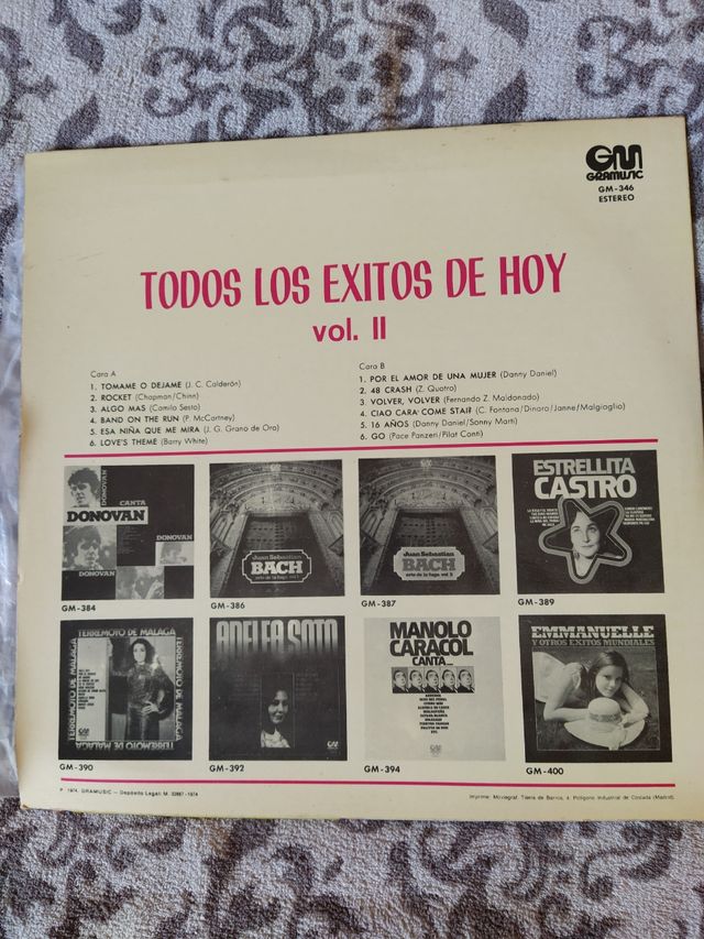 5 LPs vintage
