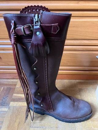 Botos camperos de caza talla N° 42 (caballero)