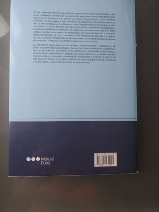 Nociones de Derecho mercantil 