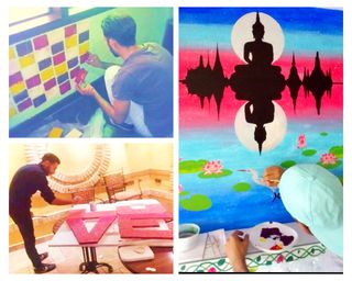 pintor de casas y decoración artística 