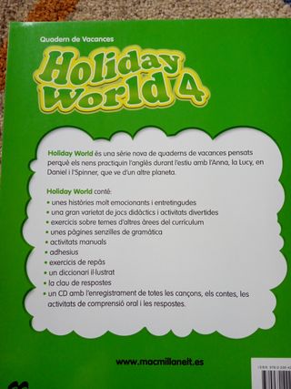 Holiday World 4 Primaria