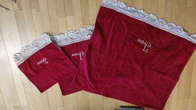 toallas kashemir sin uso Irene y Laura