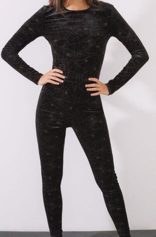 Mono largo, terciopelo, L