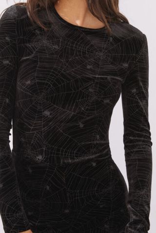 Mono largo, terciopelo, L