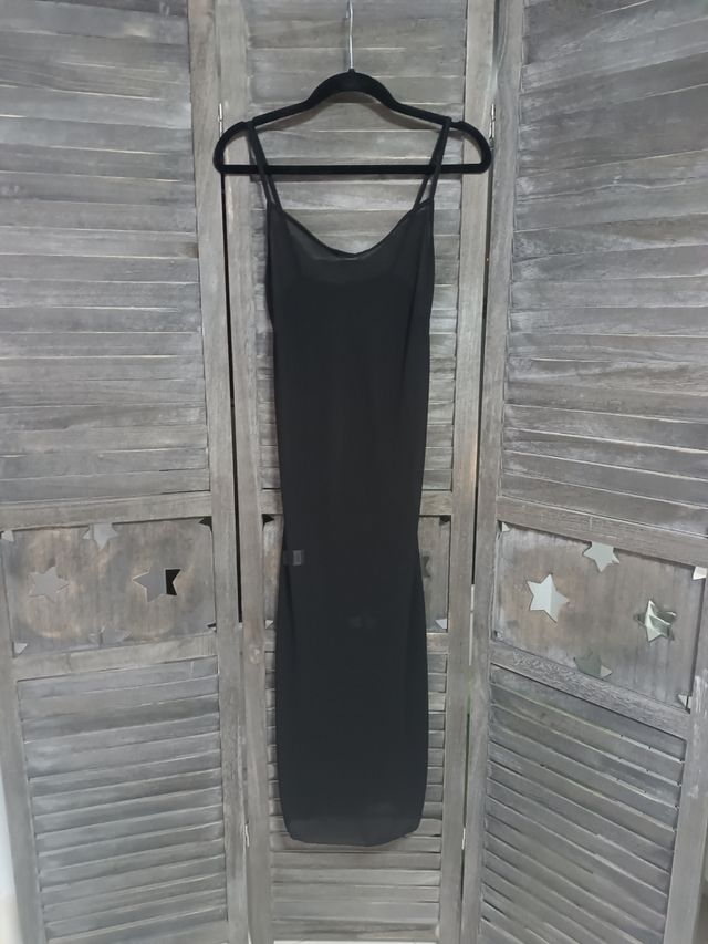 Vestido encaje 🕶 volantes multicolor 🕶 talla U