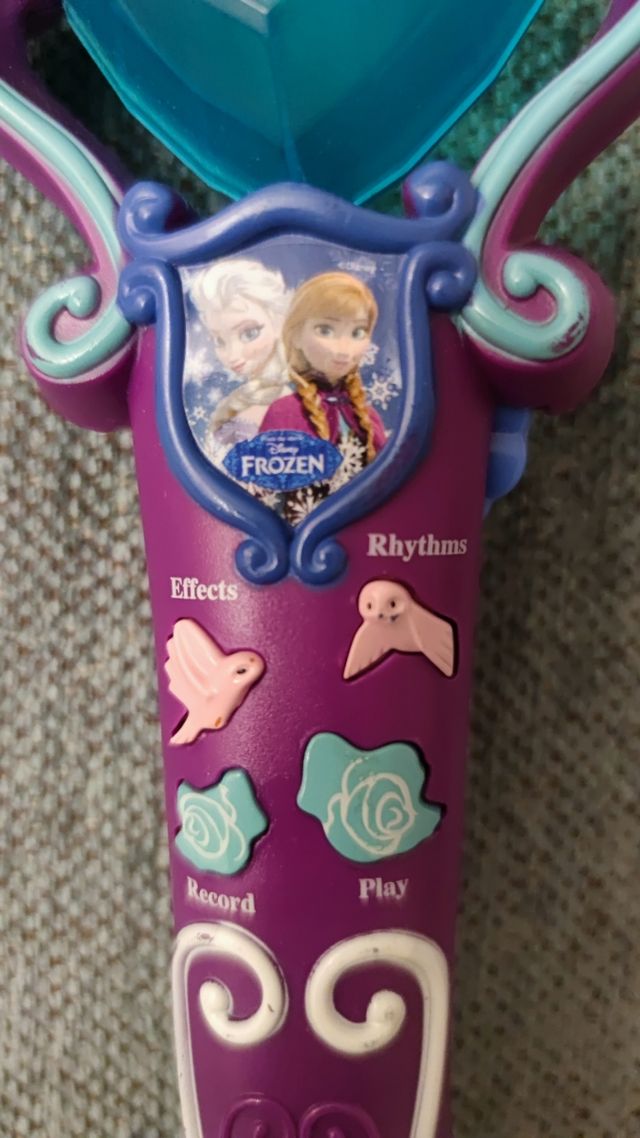 micro y bolso Frozen