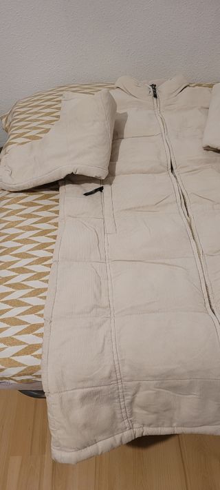 Vestido de comunión y abrigo abano