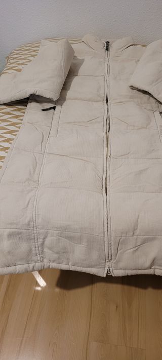 Vestido de comunión y abrigo abano