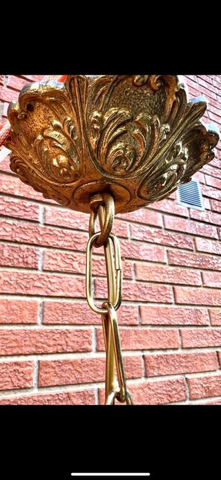 LÁMPARA DE TECHO CRISTAL