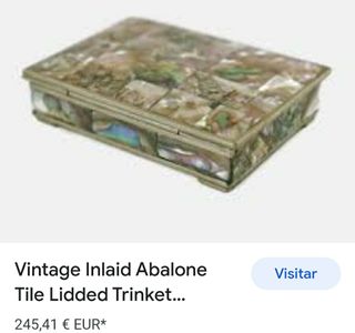 joyero nácar abulón