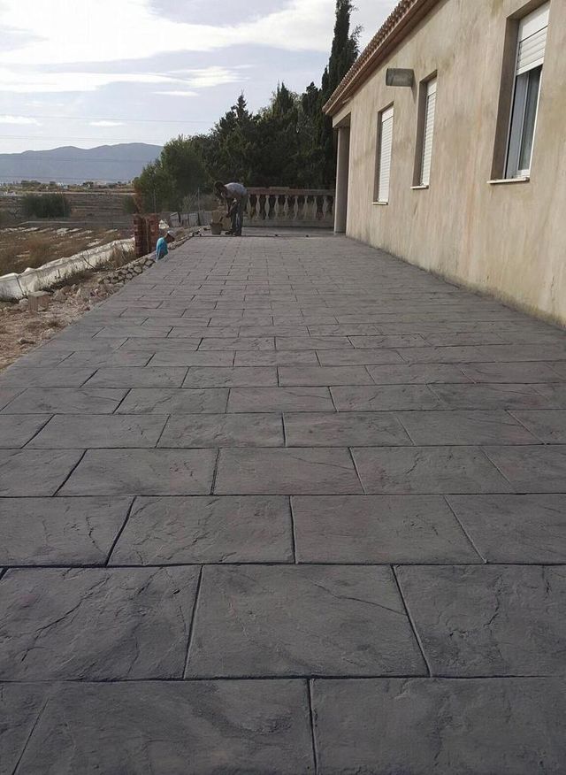 hormigón impreso Valencia