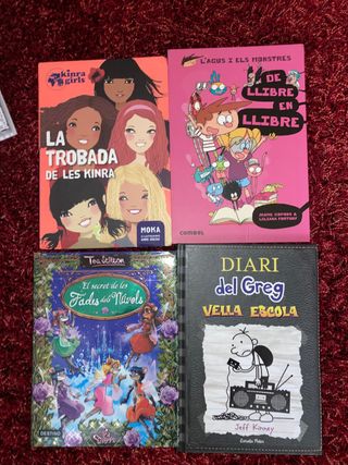 4 libros infantiles catalán por 10€ (pack por 10€)