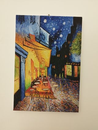 quadro tela stampata con telaio van Gogh 45 x 30