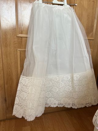 Cancán vestido comunión