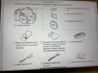superPACK Cámara NIKON D3200 + TAMRON 18-200 + ACC