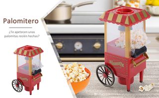 Máquina de palomitas o palomitera orbegozo