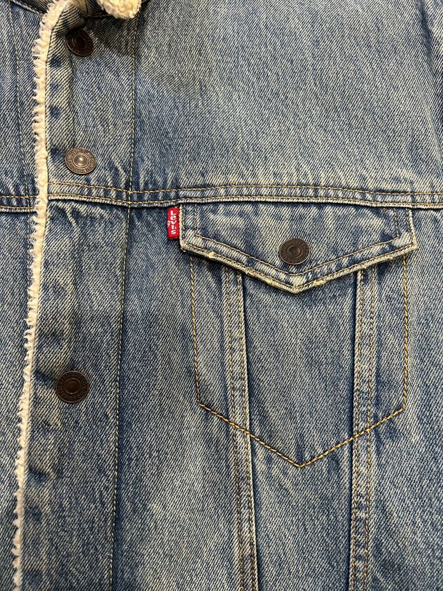 Cazadora vaquera Levis borreguillo