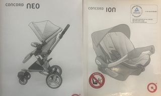 Carrito bebé Concord NEO con todos los accesorios