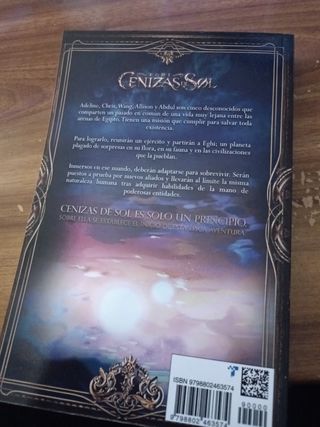📕LIBRO DE FANTASÍA☑ EGHI: Cenizas de Sol ✨